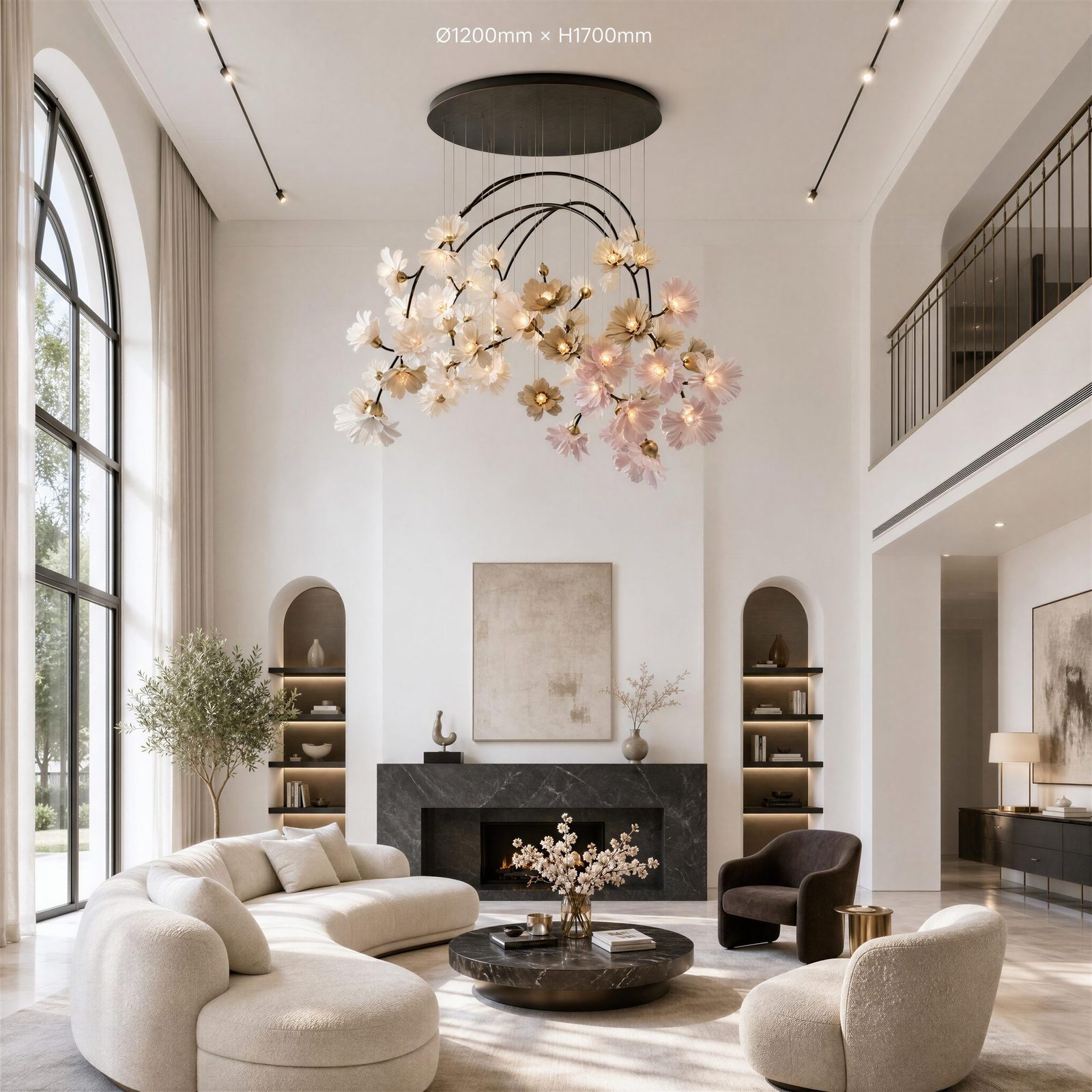 YEPHALL bespoke art chandelier